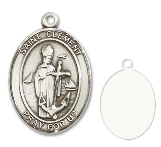 St. Clement Custom Medal - Sterling Silver