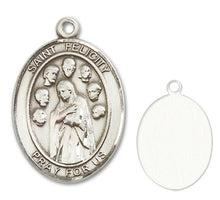 Load image into Gallery viewer, St. Felicity Custom Medal - Sterling Silver
