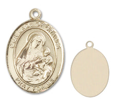 Load image into Gallery viewer, Our Lady of Grapes Custom Medal - Yellow Gold
