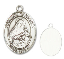 Load image into Gallery viewer, Our Lady of Grapes Custom Medal - Sterling Silver
