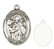 Load image into Gallery viewer, St. Januarius Custom Medal - Sterling Silver
