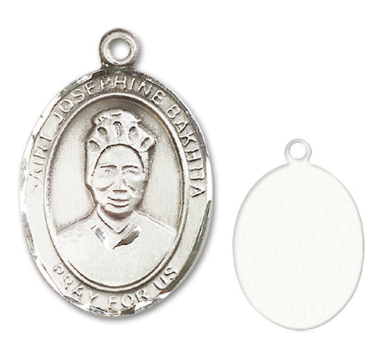 St. Josephine Bakhita Custom Medal - Sterling Silver
