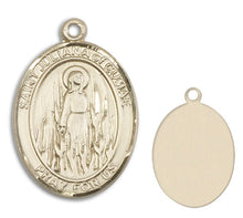 Load image into Gallery viewer, St. Juliana of Cumae Custom Medal - Yellow Gold
