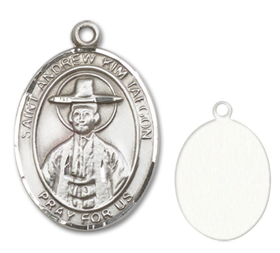 St. Andrew Kim Taegon Custom Medal - Sterling Silver