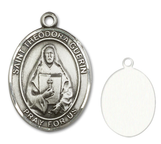 St. Theodora Custom Medal - Sterling Silver