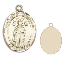 Load image into Gallery viewer, St. Ivo of Kelmartin Custom Medal - Yellow Gold
