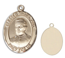Load image into Gallery viewer, Blessed Miguel Pro Custom Medal - Yellow Gold
