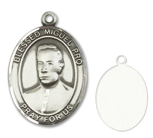 Blessed Miguel Pro Custom Medal - Sterling Silver