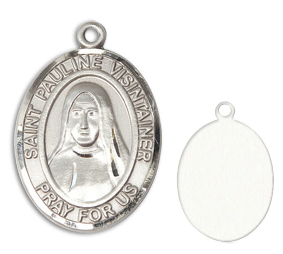 St. Pauline Visintainer Custom Medal - Sterling Silver