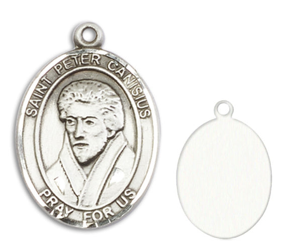 St. Peter Canisius Custom Medal - Sterling Silver