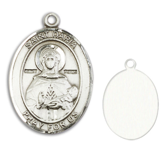 St. Daria Custom Medal - Sterling Silver