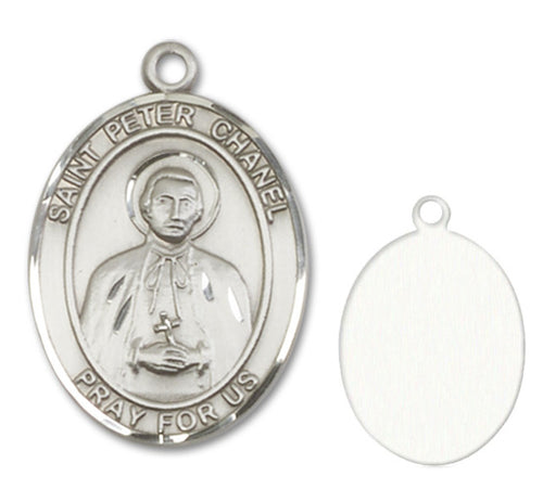 St. Peter Chanel Custom Medal - Sterling Silver