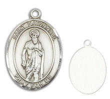 Load image into Gallery viewer, St. Nathanael Custom Medal - Sterling Silver
