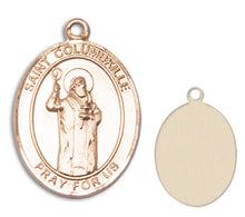 Load image into Gallery viewer, St. Columbkille Custom Medal - Yellow Gold

