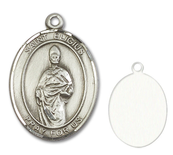 St. Eligius Custom Medal - Sterling Silver