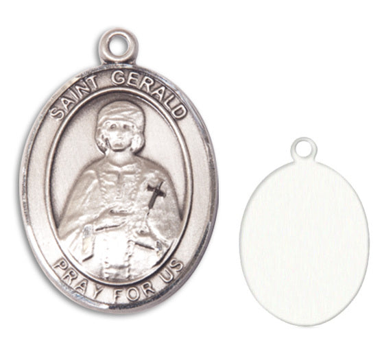 St. Gerald Custom Medal - Sterling Silver