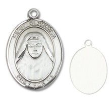 Load image into Gallery viewer, St. Alphonsa Custom Medal - Sterling Silver
