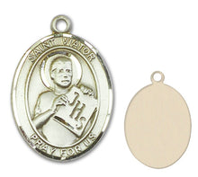 Load image into Gallery viewer, St. Viator of Bergamo Custom Medal - Yellow Gold

