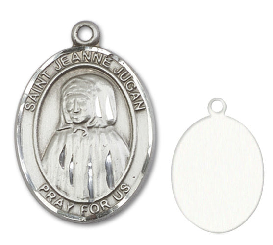 St. Jeanne Jugan Custom Medal - Sterling Silver