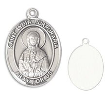 Load image into Gallery viewer, St. Lydia Purpuraria Custom Medal - Sterling Silver
