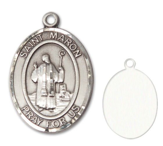St. Maron Custom Medal - Sterling Silver