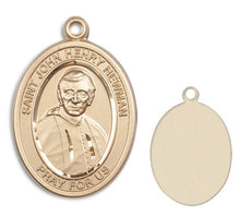 Load image into Gallery viewer, St. John Henry Newman Custom Medal - Yellow Gold
