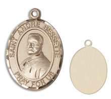 Load image into Gallery viewer, St. Andre Bessette Custom Medal - Yellow Gold

