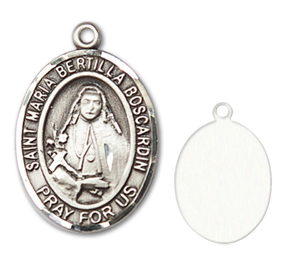 St. Maria Bertilla Boscardin Custom Medal - Sterling Silver
