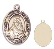 Load image into Gallery viewer, St. Jadwiga of Poland Custom Medal - Yellow Gold
