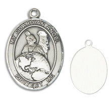 Load image into Gallery viewer, Guardian Angel / Protector of the World Custom Medal - Sterling Silver
