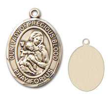 Load image into Gallery viewer, Our Lady of the Precious Blood Custom Medal - Yellow Gold
