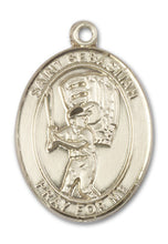 Load image into Gallery viewer, St. Sebastian / Baseball Custom Medal - Yellow Gold
