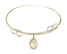 Load image into Gallery viewer, St. Dennis Custom Bangle - Gold Filled
