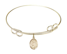 Load image into Gallery viewer, St. Philip the Apostle Custom Bangle - Gold Filled
