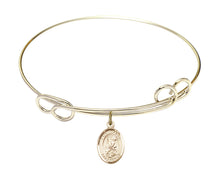 Load image into Gallery viewer, St. Sarah Custom Bangle - Gold Filled
