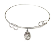 Load image into Gallery viewer, St. Patrick Custom Bangle - Silver
