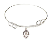 Load image into Gallery viewer, St. Marcellin Champagnat Custom Bangle - Silver
