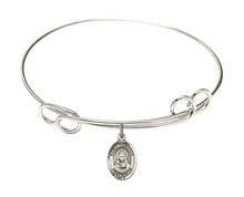 Load image into Gallery viewer, St. Rebecca Custom Bangle - Silver
