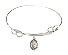 Load image into Gallery viewer, St. Aaron Custom Bangle - Silver

