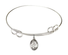 Load image into Gallery viewer, St. Perpetua Custom Bangle - Silver
