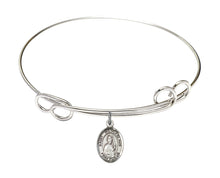 Load image into Gallery viewer, St. Wenceslaus Custom Bangle - Silver
