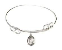 Load image into Gallery viewer, St. Amelia Custom Bangle - Silver
