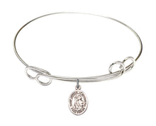 Load image into Gallery viewer, St. Adrian of Nicomedia Custom Bangle - Silver
