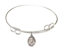 Load image into Gallery viewer, St. Damien of Molokai Custom Bangle - Silver
