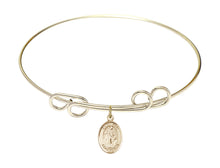 Load image into Gallery viewer, St. Ann Custom Bangle - Gold Filled
