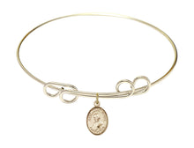 Load image into Gallery viewer, St. John Neumann Custom Bangle - Gold Filled

