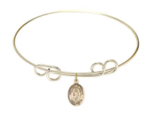 Load image into Gallery viewer, Our Lady of Knock Custom Bangle - Gold Filled
