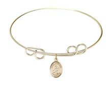 Load image into Gallery viewer, St. Perpetua Custom Bangle - Gold Filled
