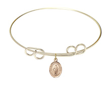 Load image into Gallery viewer, Our Lady of the Undoer of Knots Custom Bangle - Gold Filled
