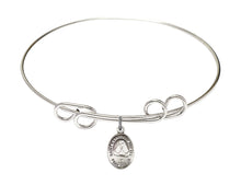 Load image into Gallery viewer, St. Katharine Drexel Custom Bangle - Silver

